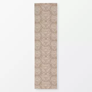 Tischläufer Vintage Florals Damask Beige