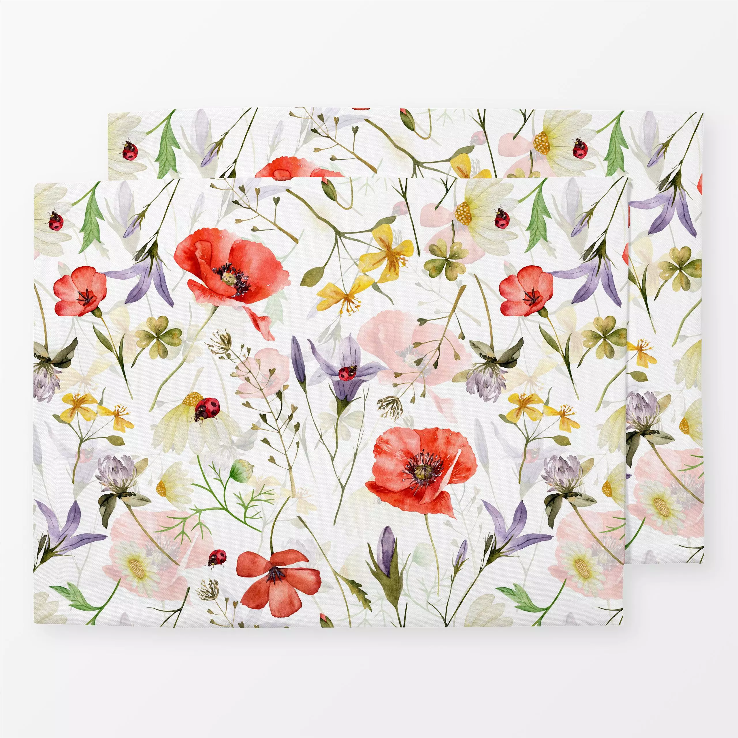 Tischset Juni Wiese, Blumen, Sommer, von Uta Naumann