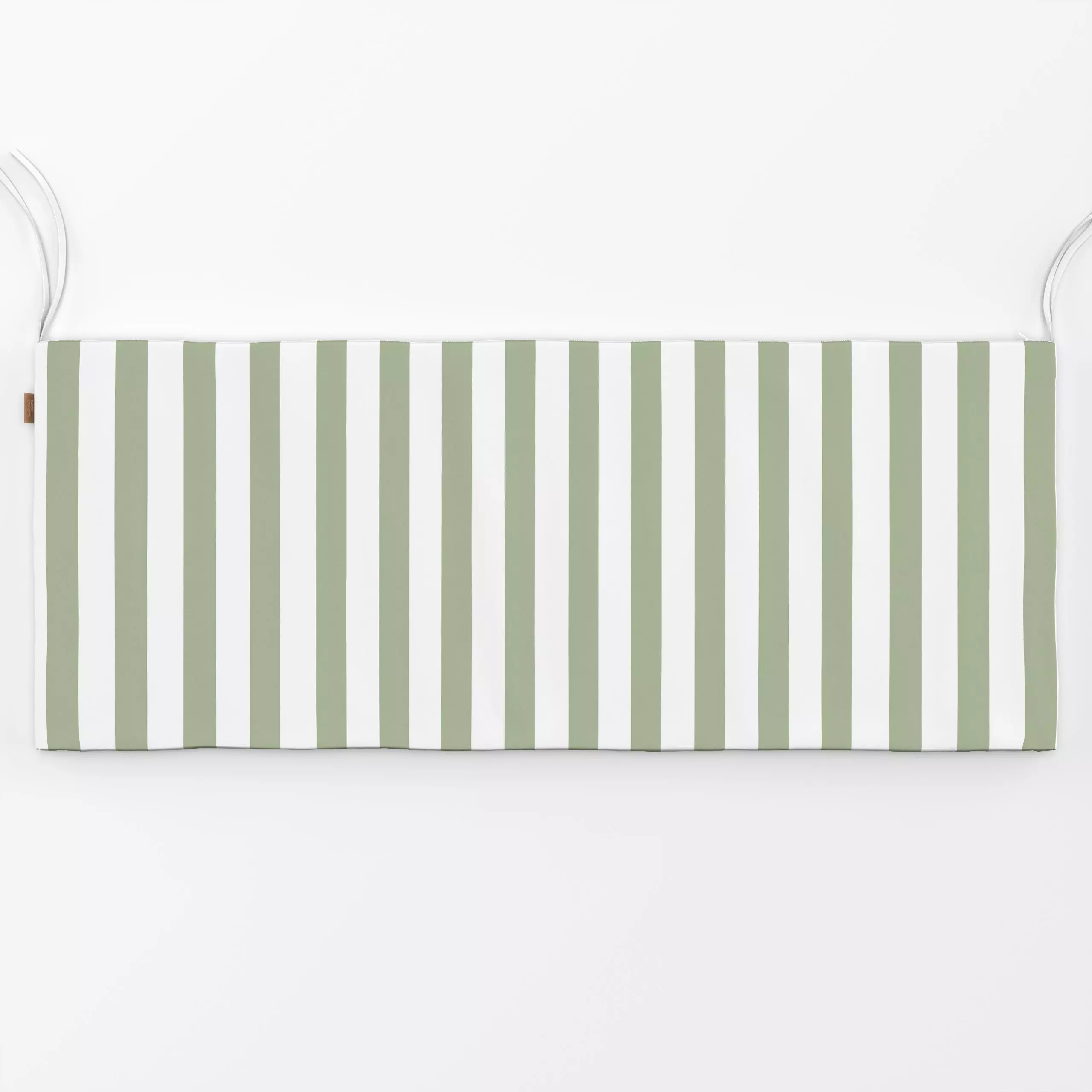 Bankauflage Streifen grün - Symbole & Muster - von „Lena Yokota"; Muster, Streifen, stripes, gestreift, Streifenmuster