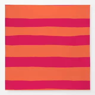 Tischdecke Bold Stripe rot orange No2