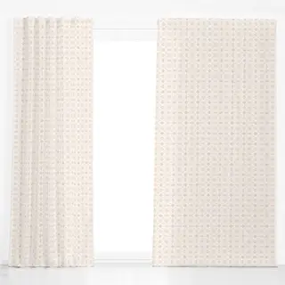 Dekovorhang Azulejo Pattern 2 beige