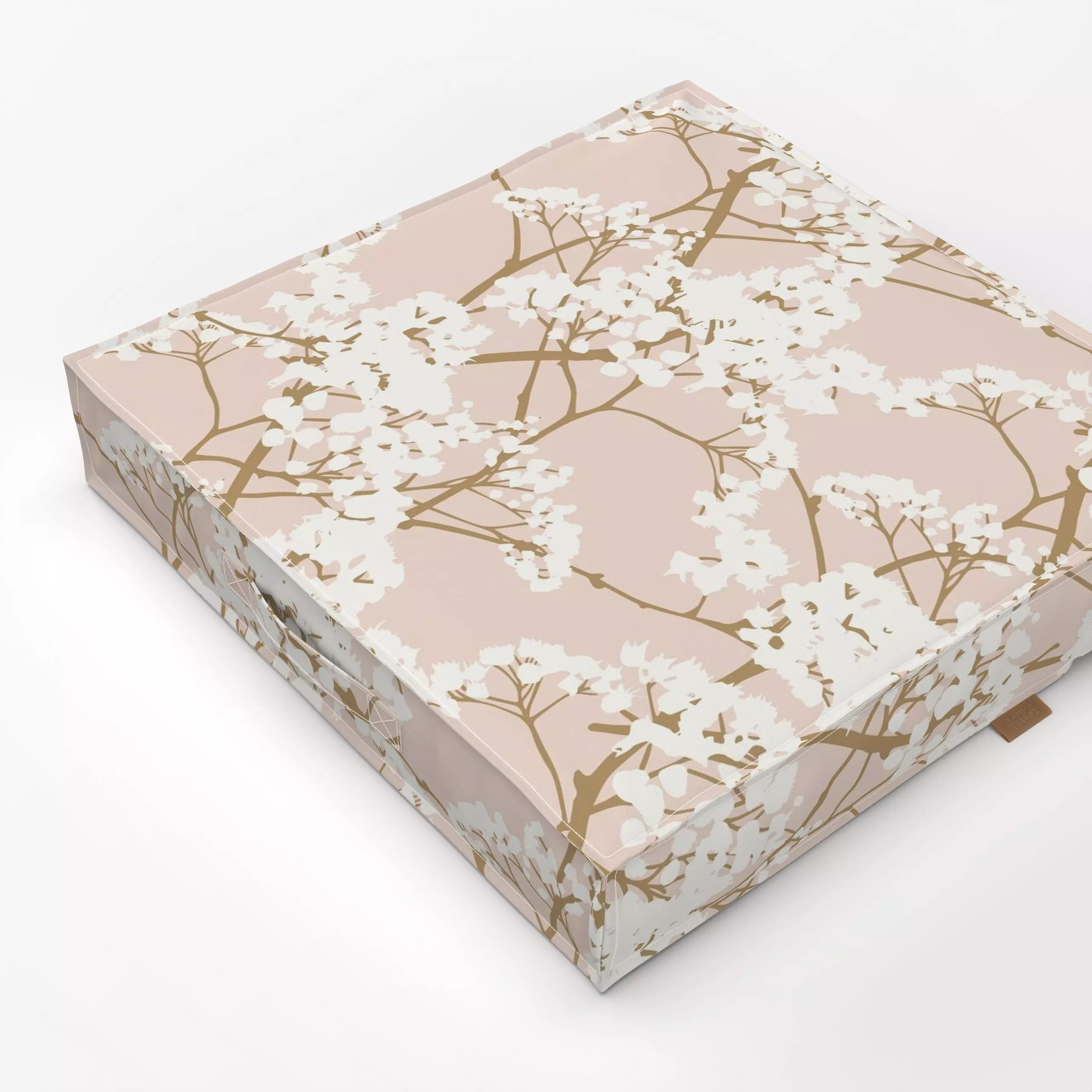 Bodenkissen Flieder Rosa - Frühling, Liebe, Romantik & Pride, Pflanzen & Botanik - von „Sara Maria“; Natur, rosa, Wildblumen...