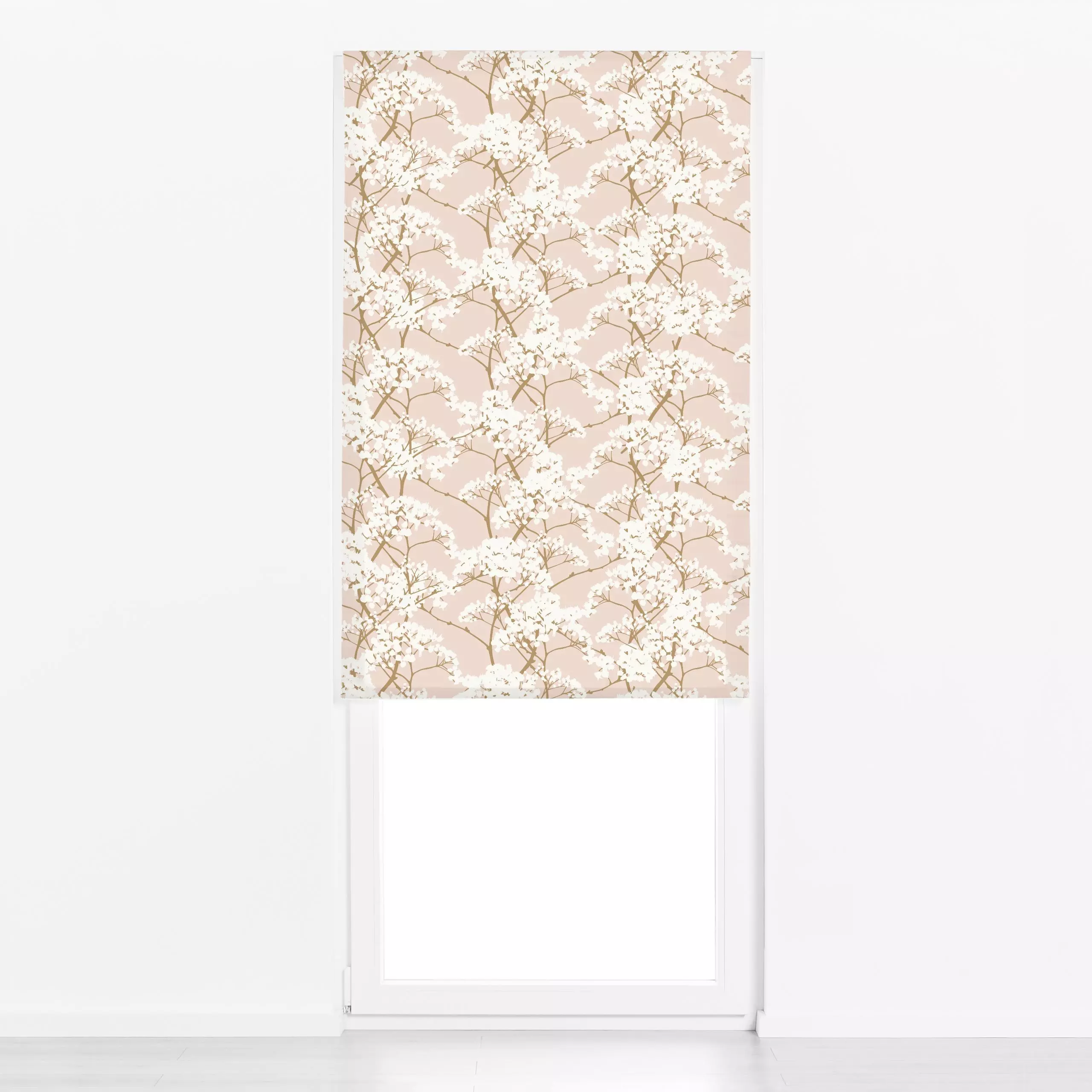 Raffrollo Flieder Rosa - Frühling, Liebe, Romantik & Pride, Pflanzen & Botanik - von „Sara Maria“; Natur, rosa, Wildblumen, ...