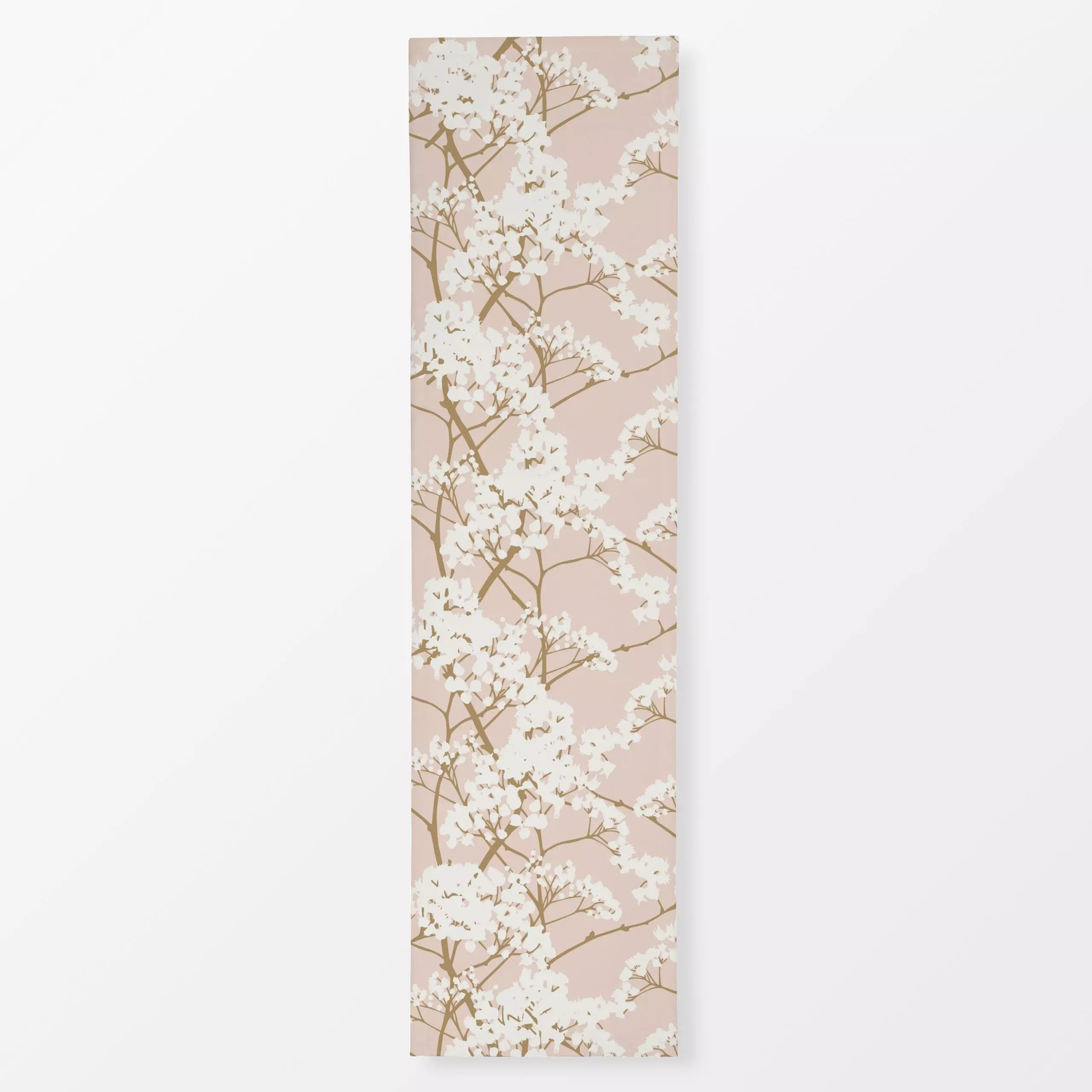 Tischläufer Flieder Rosa - Frühling, Liebe, Romantik & Pride, Pflanzen & Botanik - von „Sara Maria“; Natur, rosa, Wildblumen...