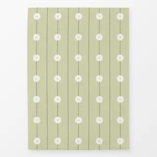 Geschirrtücher Streifen mit Blumen