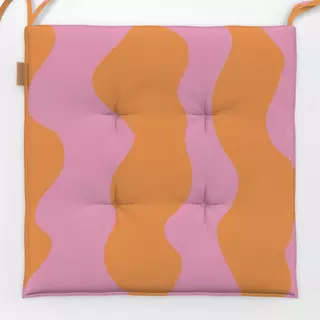 Sitzkissen Happy Kids Welle Orange