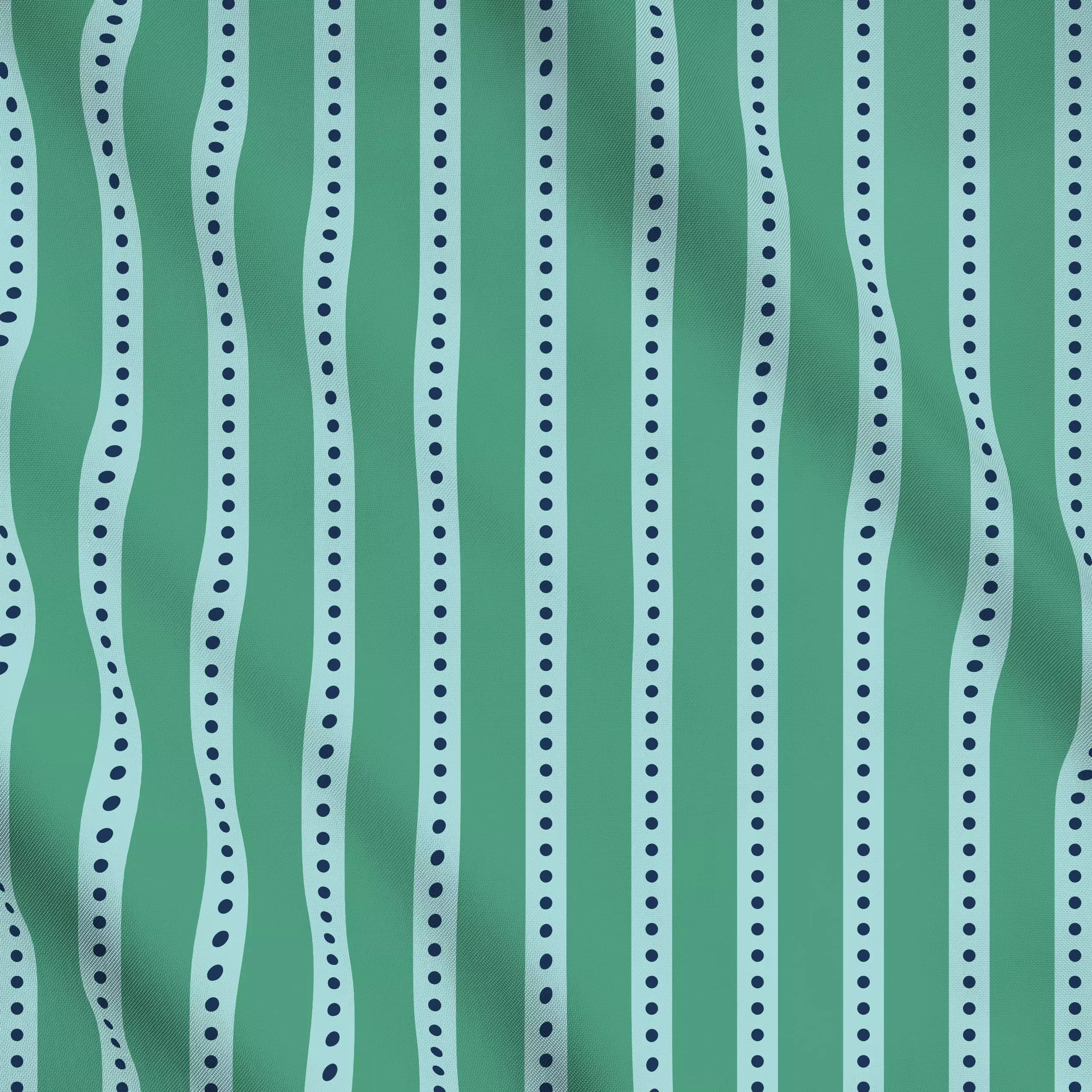 Meterware Streifen mit Dots - Weihnachten, Winter, Symbole & Muster - von „Julia Schumacher"; Punkte, Streifen, Weihnachten,...