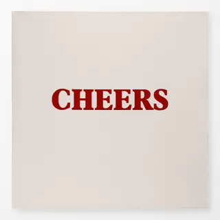Tischdecke Cheers