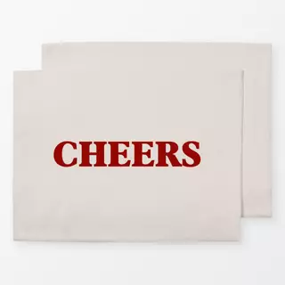 Tischset Cheers