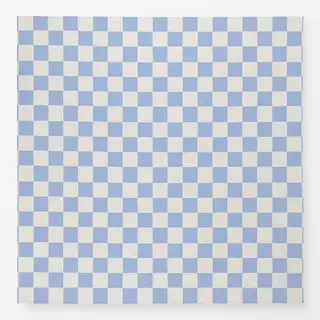 Tischdecke Santorini Karos Hellblau