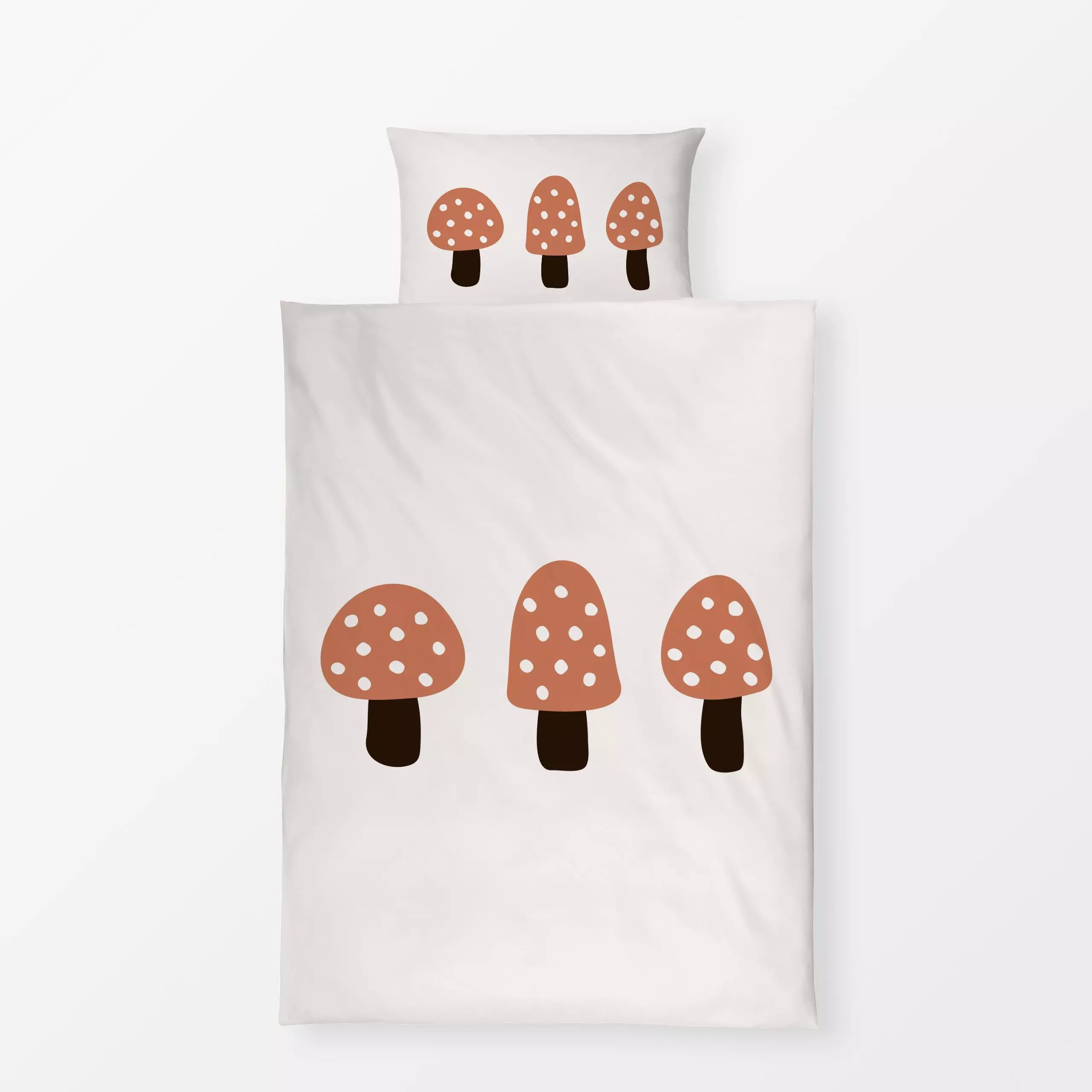 Bettwäsche Fliegenpilze Herbst Wald - Herbst, Natur & Landschaft - von „Kathrin Woo"; Herbst, Herbstdeko, pilze, herbstlich,...