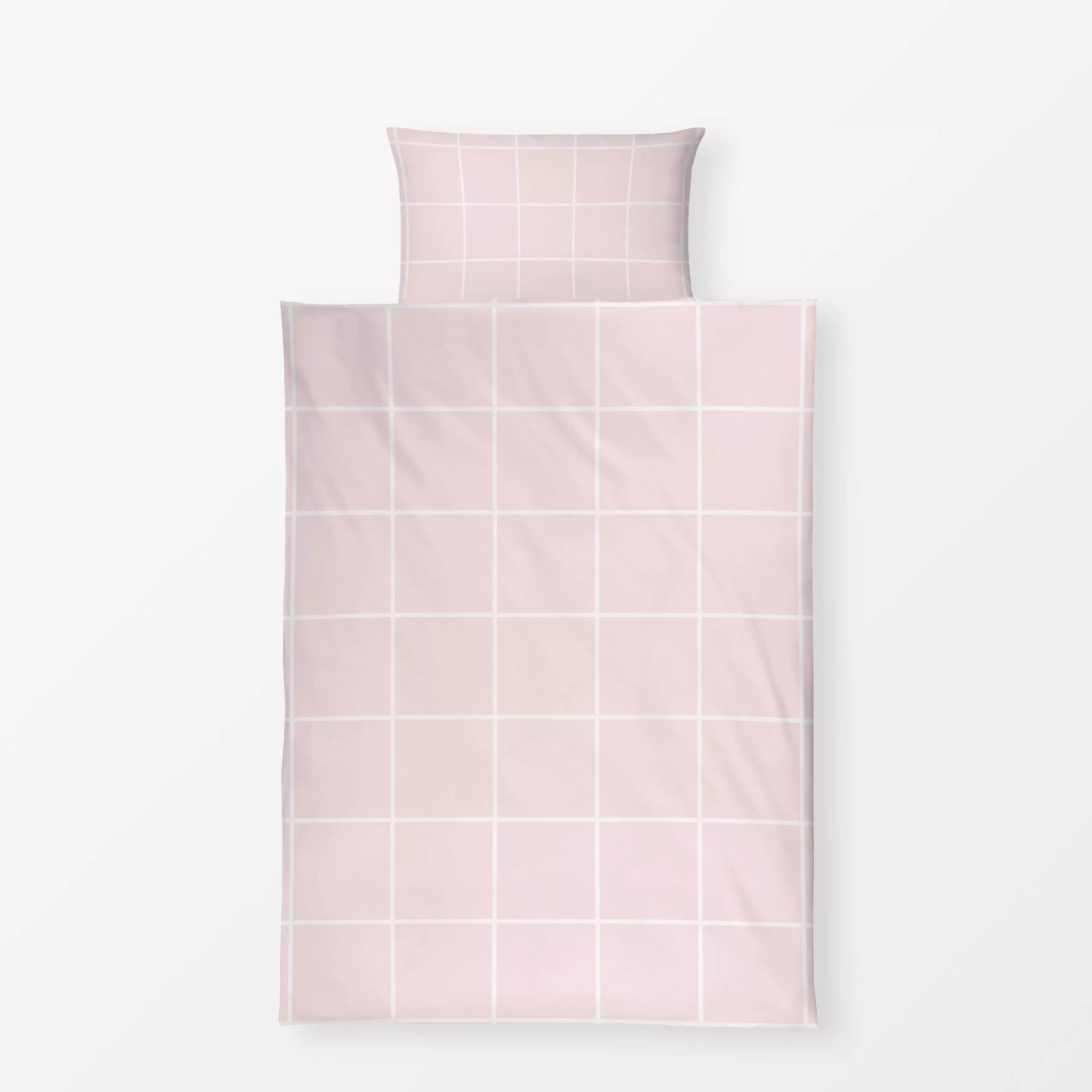 Bettwäsche Süßes Sommer Karo - Symbole & Muster - von „Uta Naumann"; Muster, Garten, vintage, Karo, kariert, gingham, Sommer...