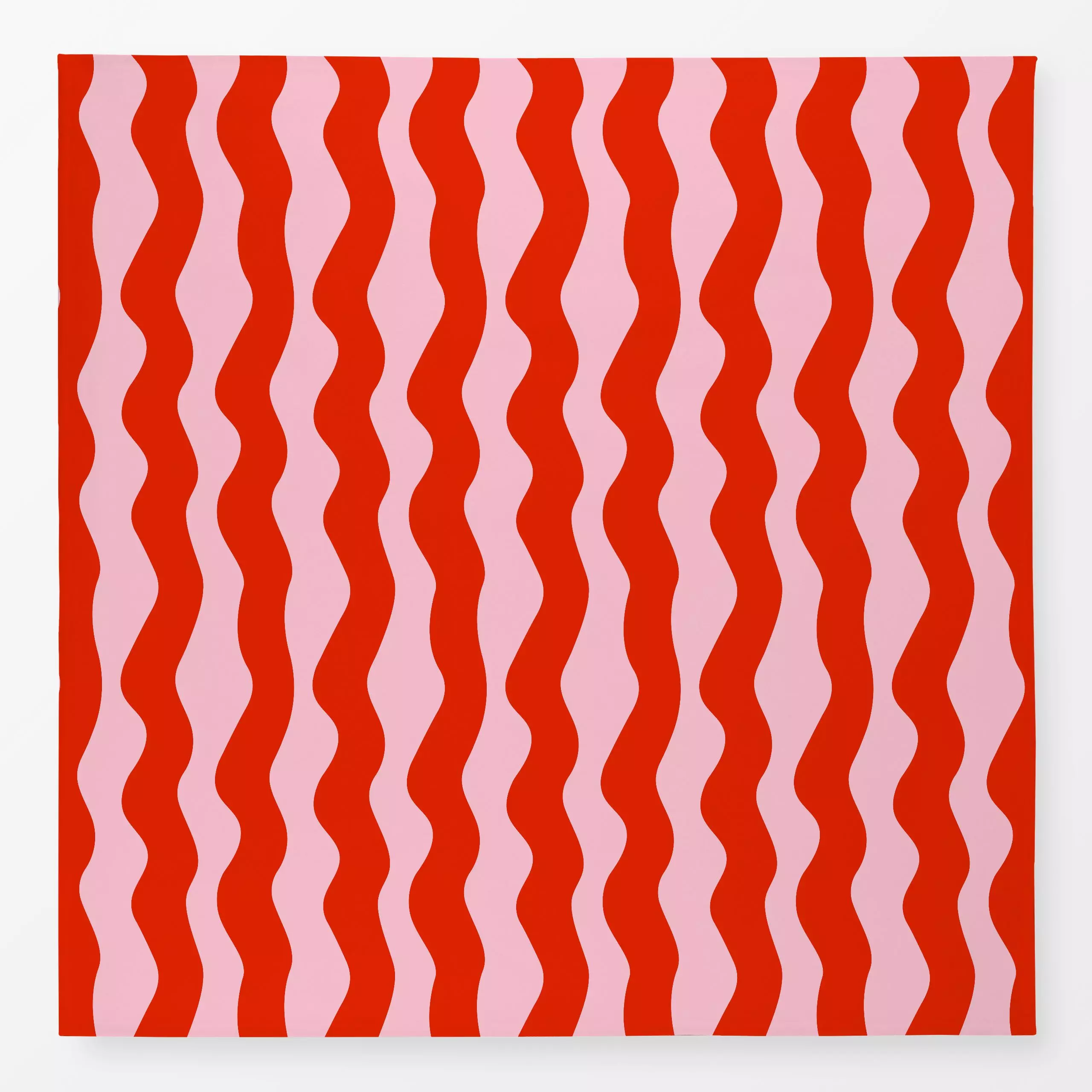 Tischdecke Sweet Lines Red, gemustert, Sommer, von Jana Driver