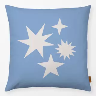 Kissen Christmas Stars Blue