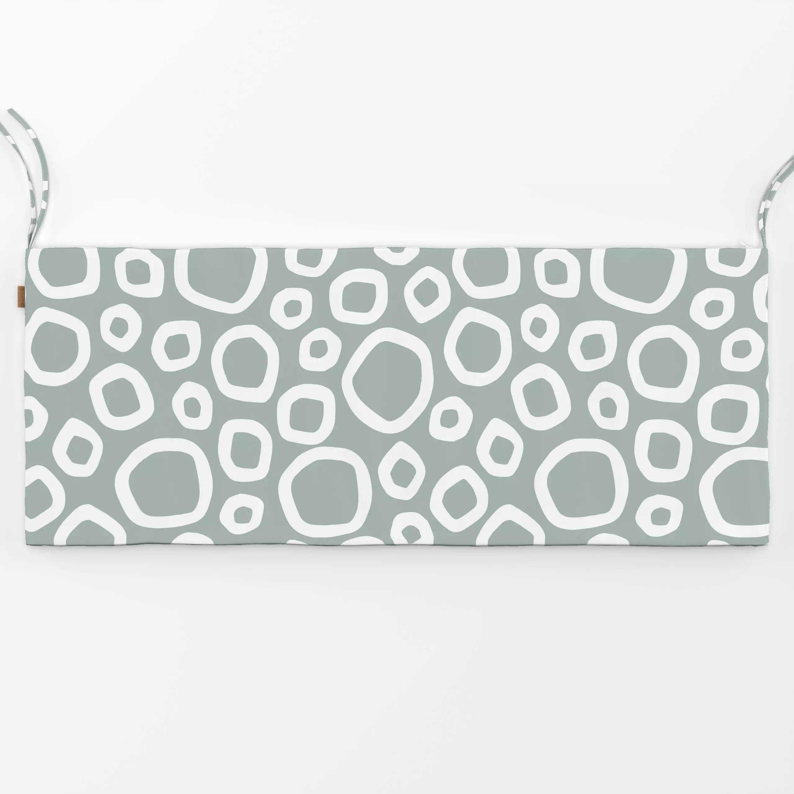 Bankauflage Retro Kreise - Symbole & Muster - von „Uta Naumann"; boho, Muster, abstrakt, Retro, Geometrisch, modern, vintage...