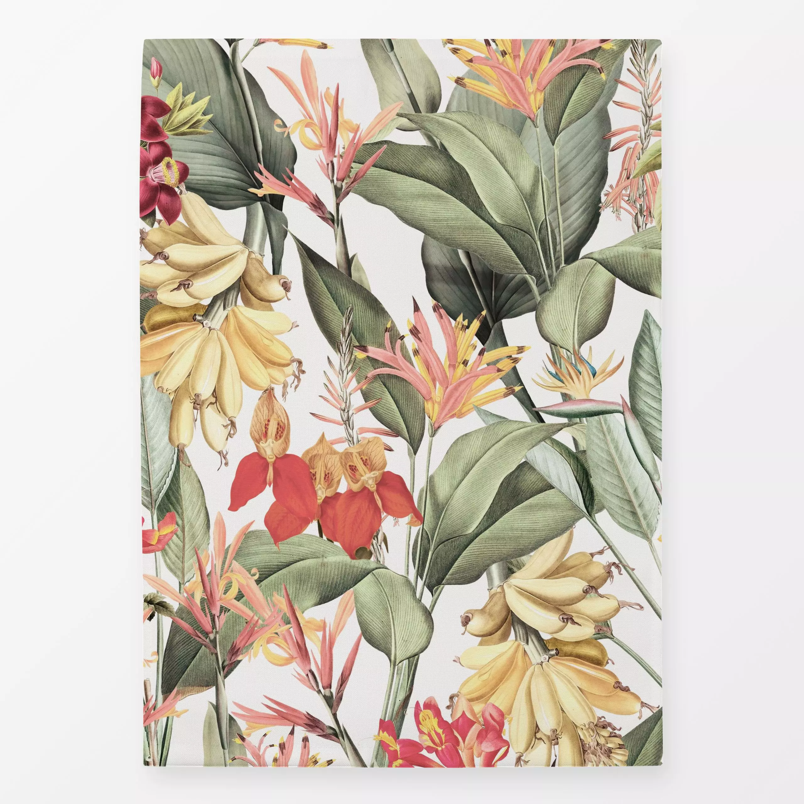 Geschirrtücher Bananen Jungle Garten - Blumen & Florales, Pflanzen & Botanik, Retro & Vintage - von „Uta Naumann“; Muster, P...