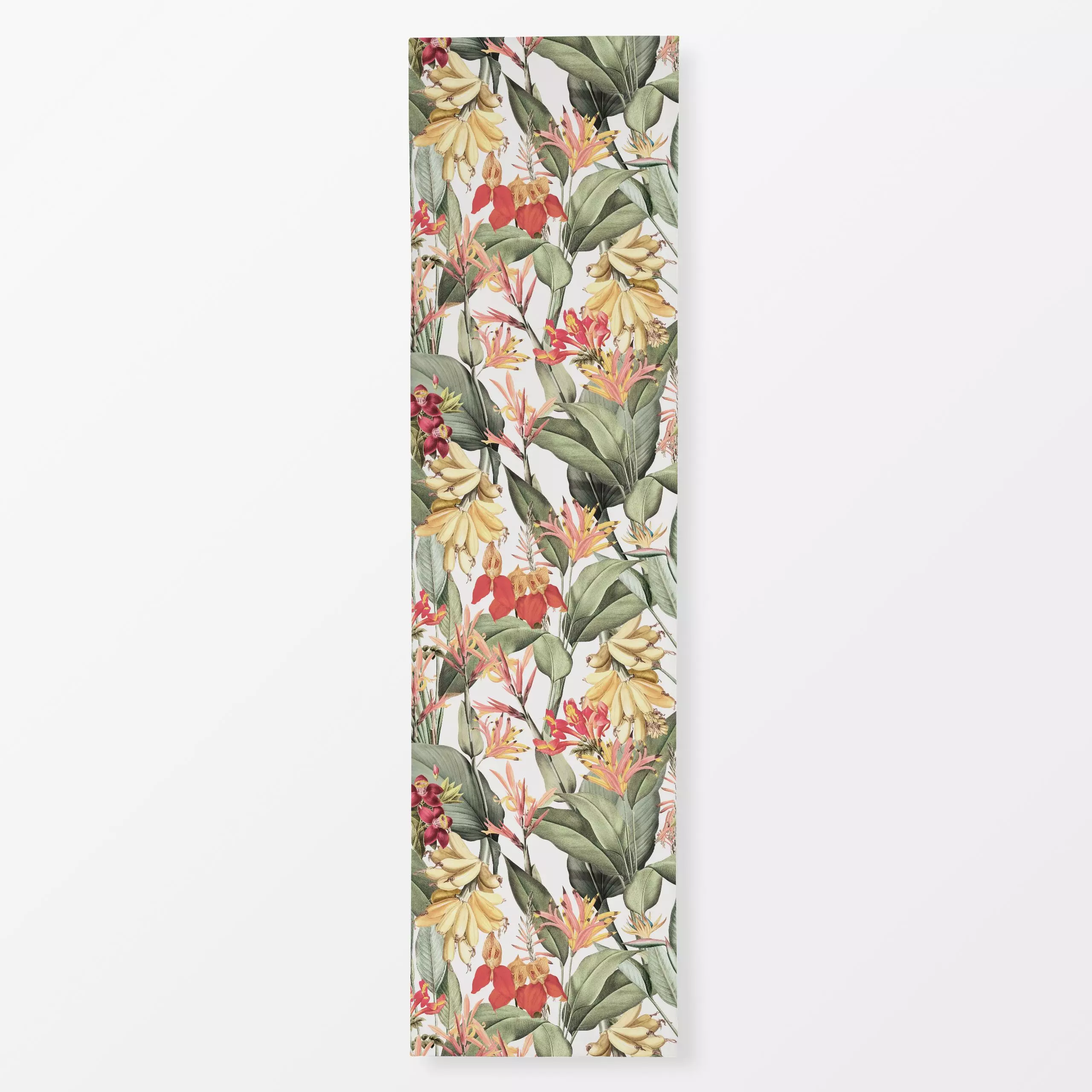 Tischläufer Bananen Jungle Garten - Blumen & Florales, Pflanzen & Botanik, Retro & Vintage - von „Uta Naumann“; Muster, Palm...