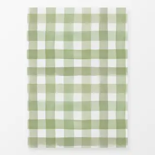 Geschirrtücher Karo Gingham Watercolor Green