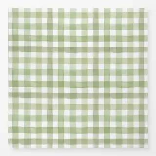 Tischdecke Karo Gingham Watercolor Green