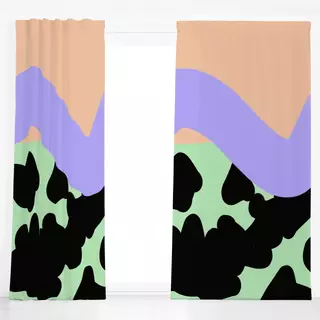 Dekovorhang Mint very peri