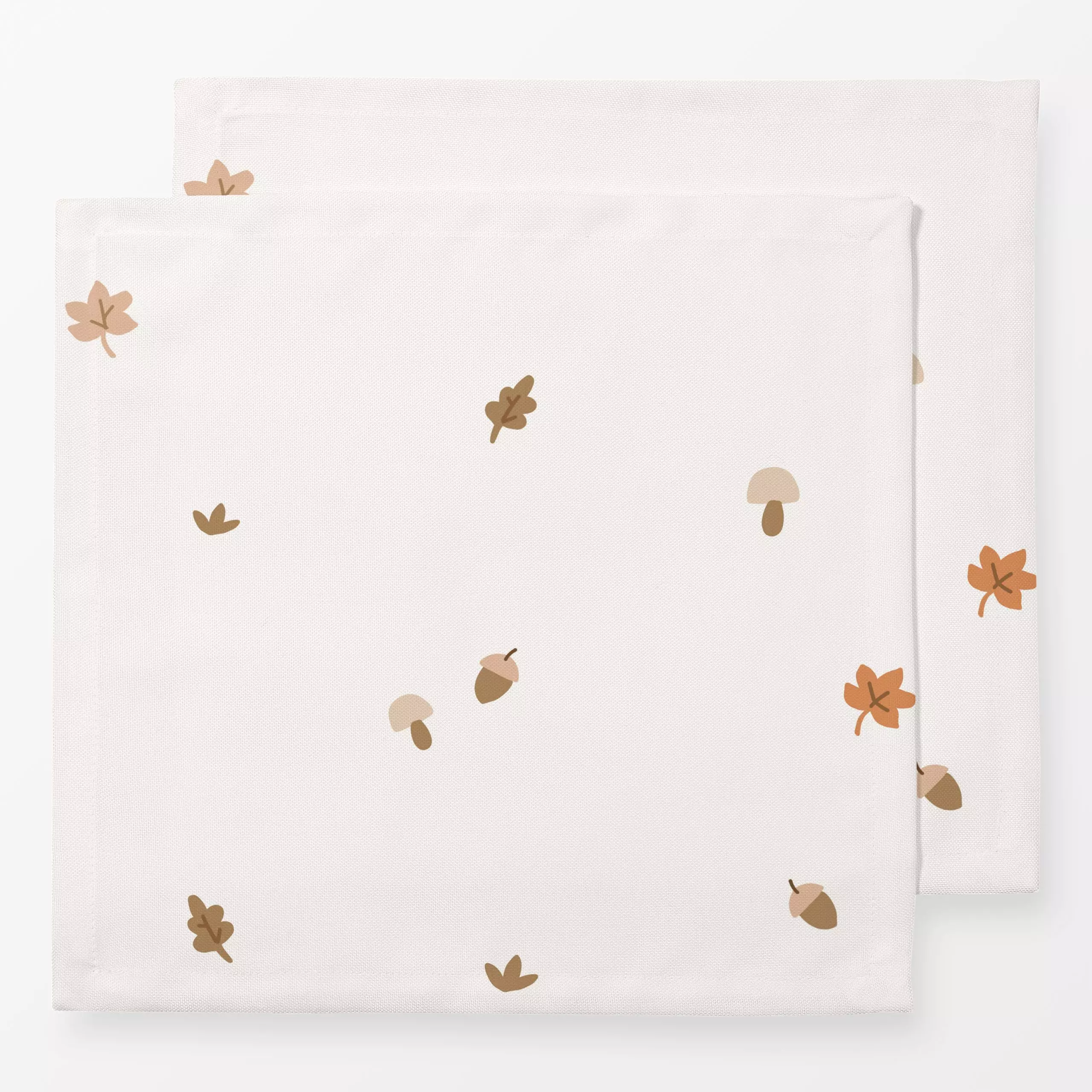 Servietten Herbstblätter und Pilze - Blumen & Florales, Herbst, Kinderzimmer & Motive für Kinder - von „Christiane Zielinski...