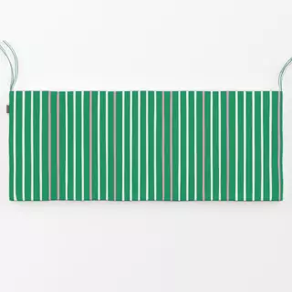 Bankauflage Streifen Duo | grün-beige-rosa