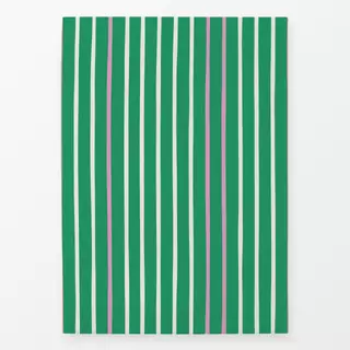 Geschirrtücher Streifen Duo | grün-beige-rosa