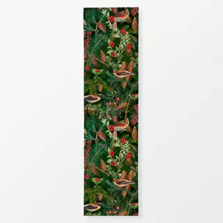 Tischläufer Birds In The Winter Forest