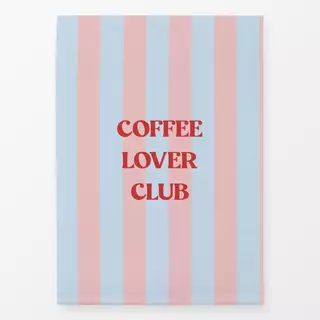 Geschirrtücher COFFEE Lover Club Stripes Rosé