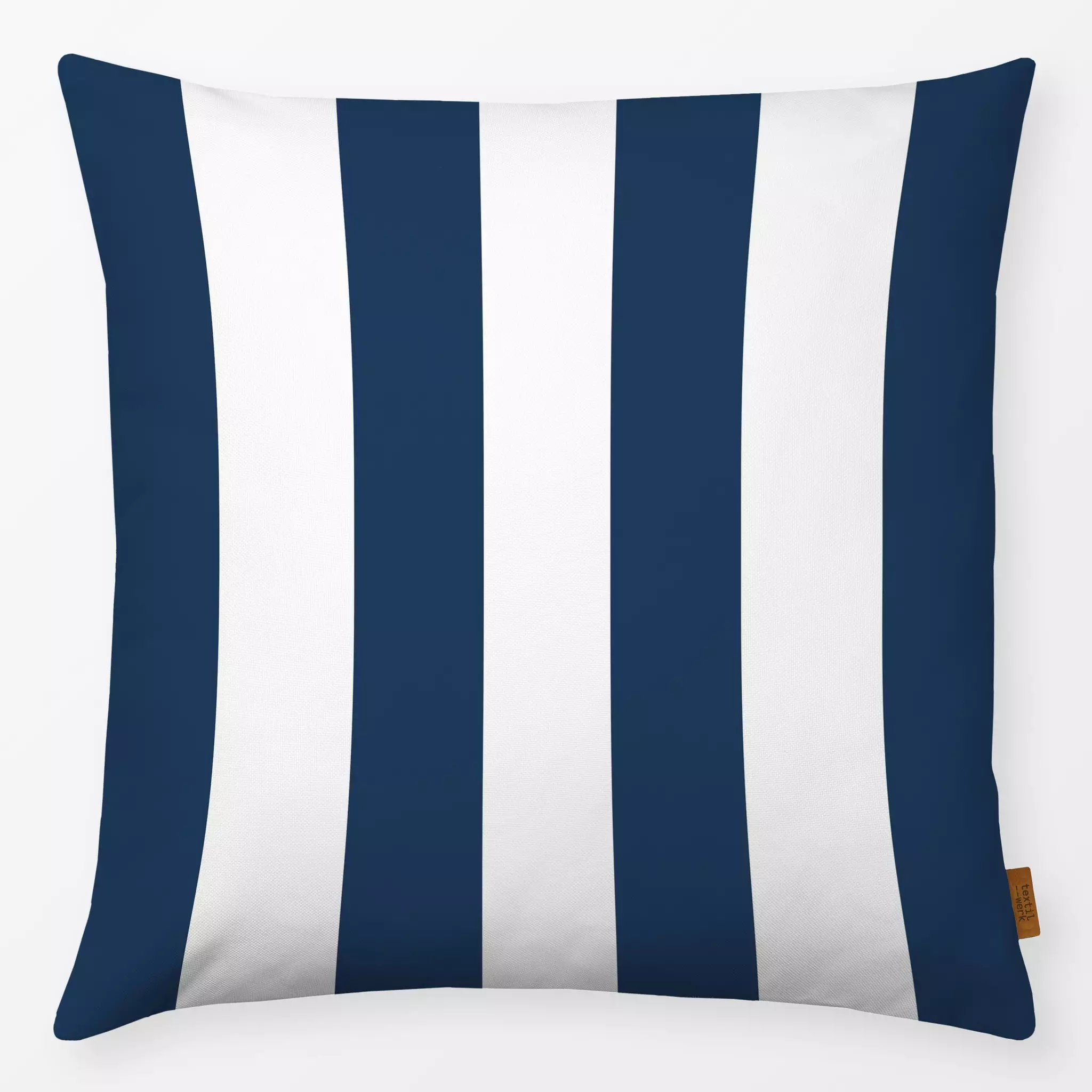 Kissen Kissen Sommer Cabana Steifen navy