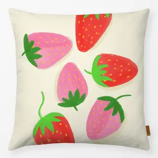 Kissen Erdbeeren