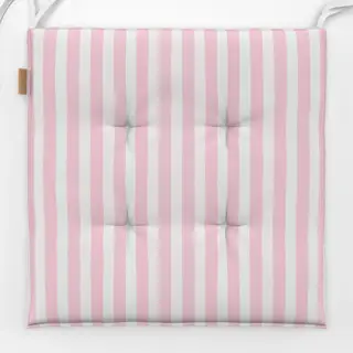 Sitzkissen schmal gestreift botanic rosa