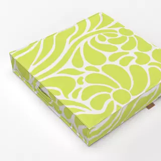 Bodenkissen Limettengrüner Sommer