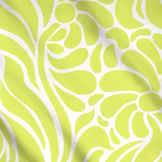 Meterware Limettengrüner Sommer