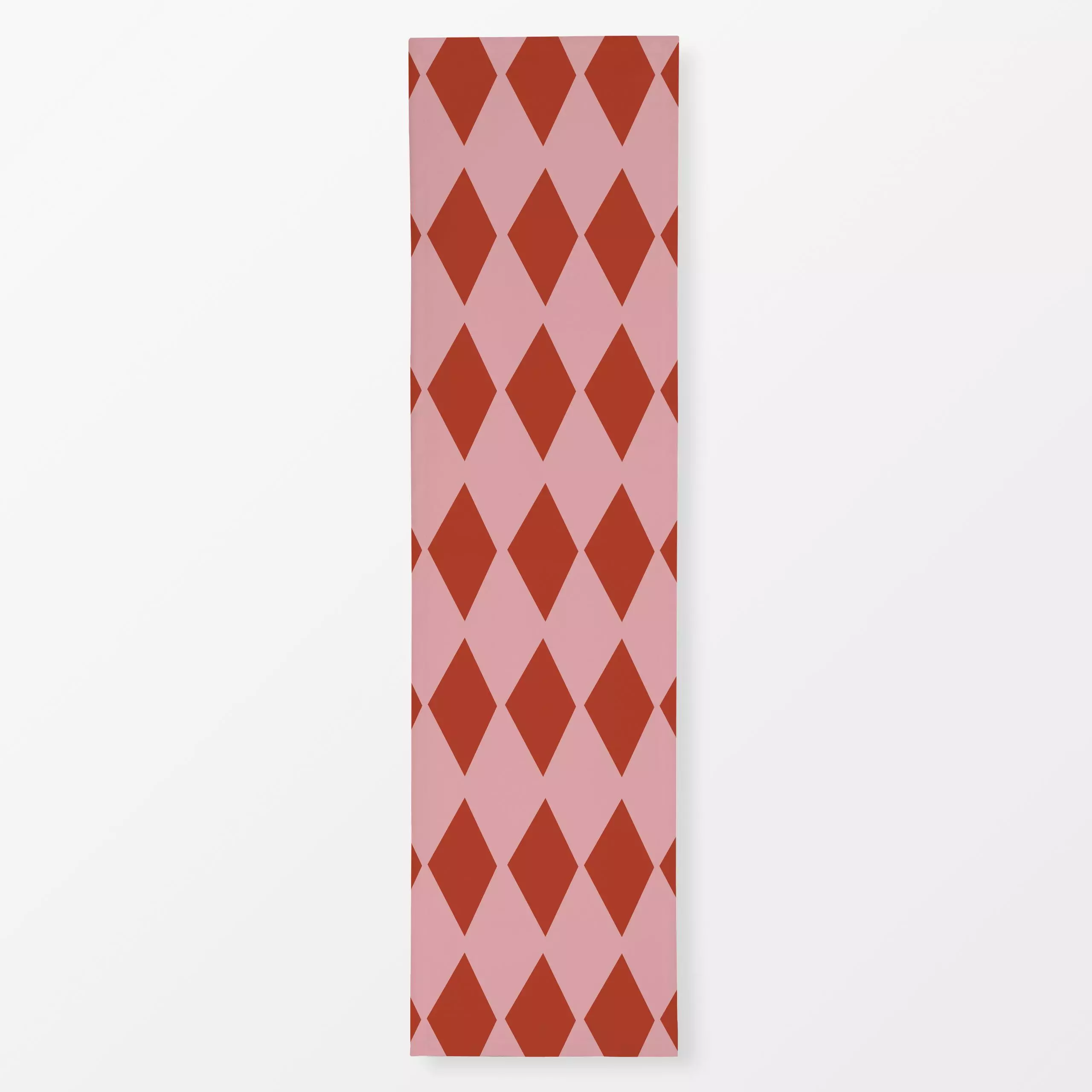 Tischläufer Christmas Pattern Red - Weihnachten, Symbole & Muster, Anlässe - von „Jana Driver"; Muster, rosa, Weihnachten, r...