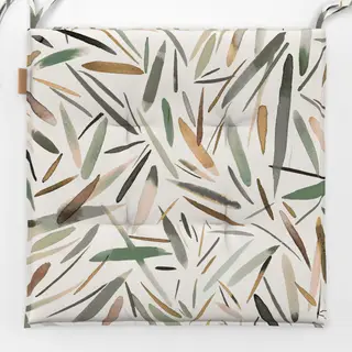 Sitzkissen Vintage Pinselstriche Streifen