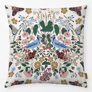 Kissen Victorian Garden Birds | light