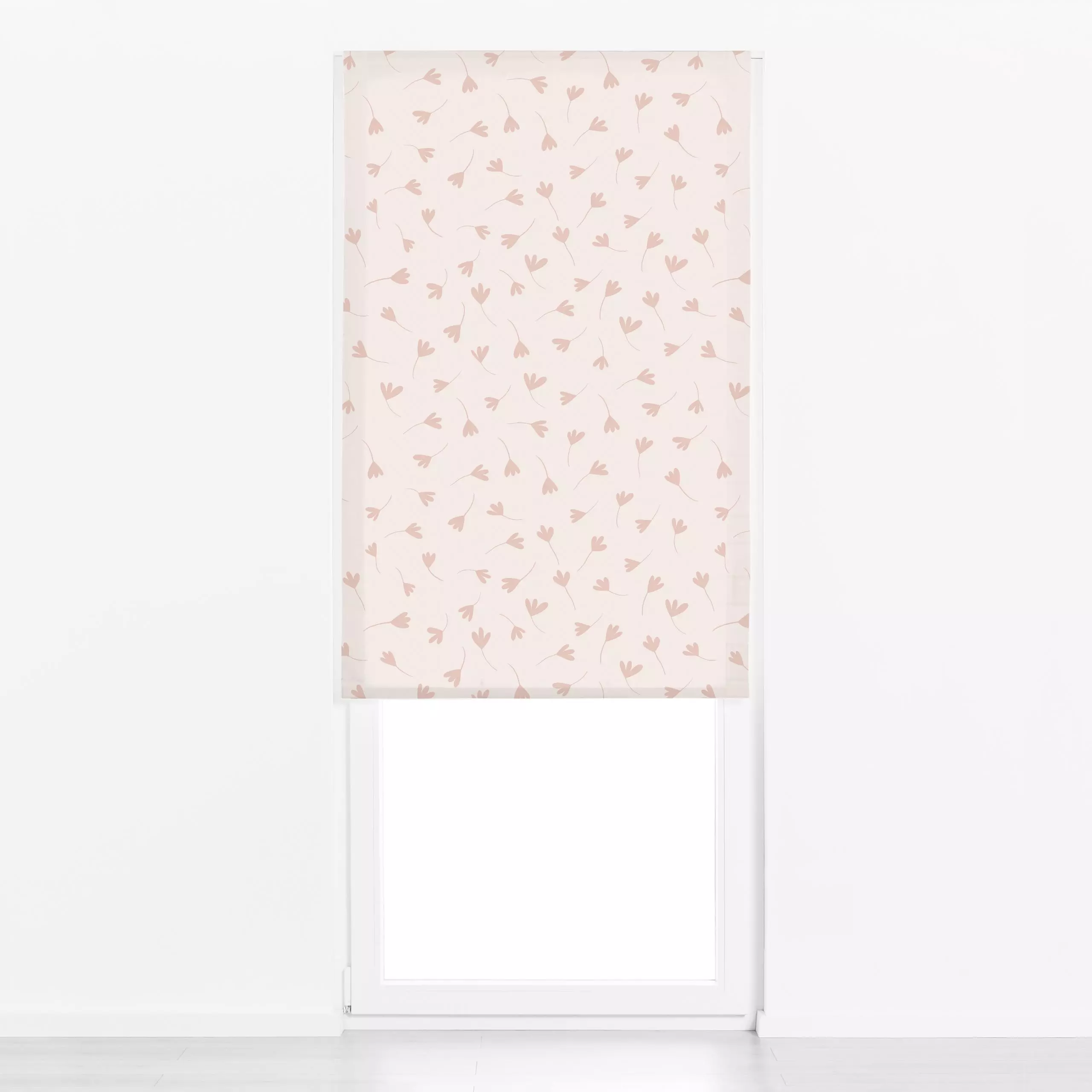 Raffrollo Rosa Blumen - Blumen & Florales, Natur & Landschaft - von „Menina Lisboa "; Natur, Blumen, Farmhouse, minimalistis...