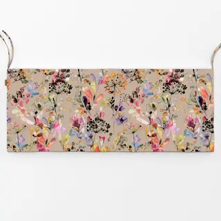 Bankauflage Spring Sun Wild Grasses Beige