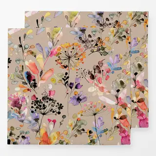 Servietten Spring Sun Wild Grasses Beige