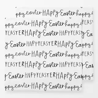 Servietten Happy Easter Typo 2