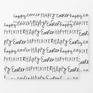 Tischset Happy Easter Typo 2