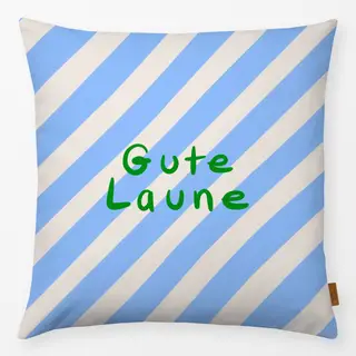 Kissen Gute Laune Diagonale