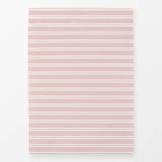 Geschirrtücher Streifen Beige Rosa