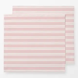 Servietten Streifen Beige Rosa