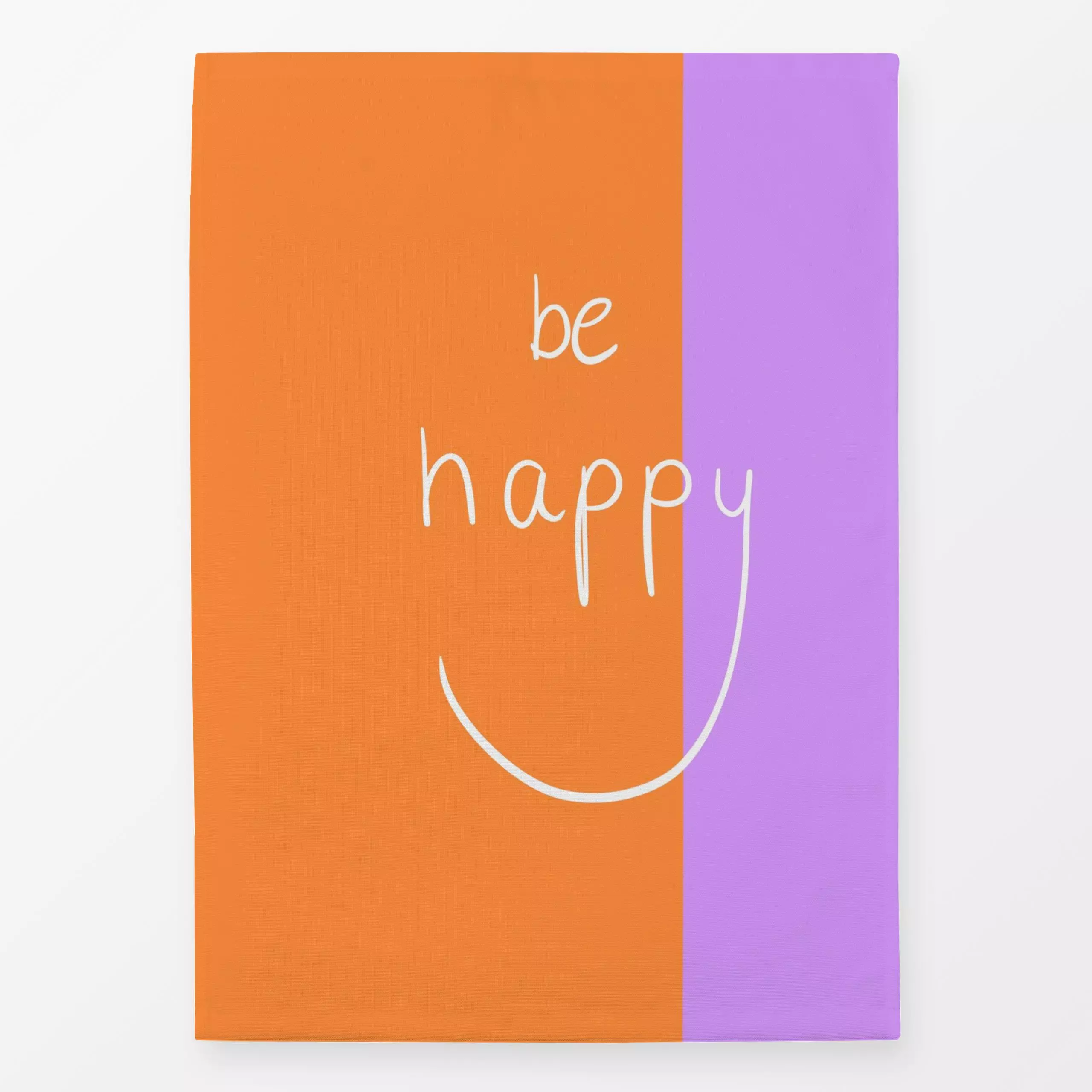 Geschirrtücher be happy bunt - Sommer - von „Ute Arnold"; Sommerblumen, Happy Birthday, Smiley, happyface