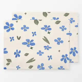 Tischset Bloom in Blue