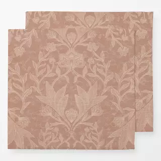 Servietten Floral Damask Terracotta
