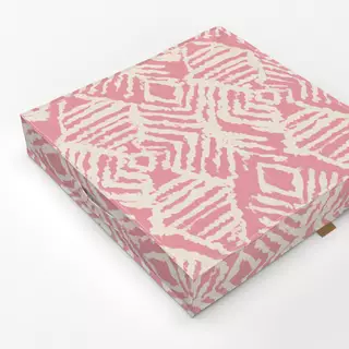Bodenkissen ETHNO IKAT Rosa