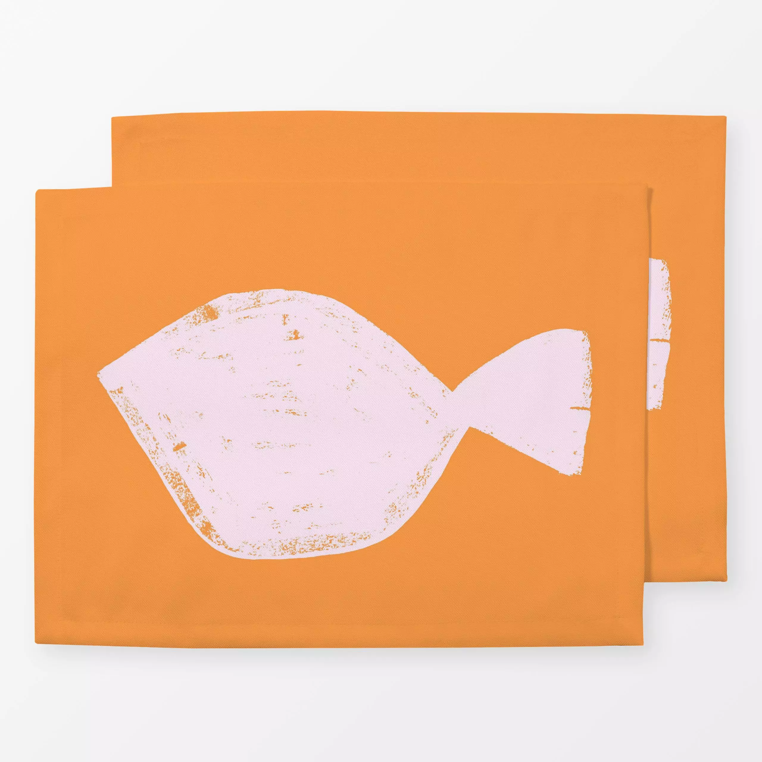 Tischset SUN FISH - Sommer, Tiere - von „Julia Schumacher"; Orange, Fisch, juliaschumacher, sun